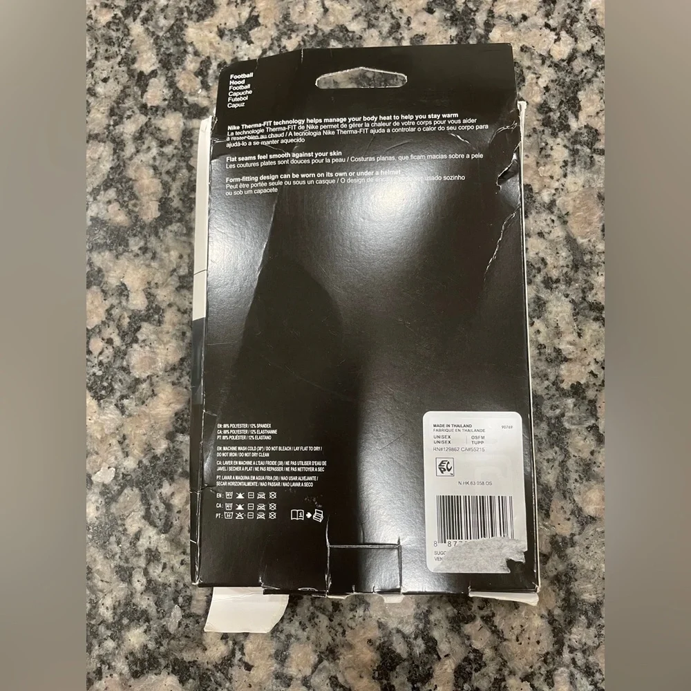 Nike Pro Black Therma-FIT Football Hood